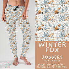 Load image into Gallery viewer, Batch #439 - Winter Watercolor 2 - Closes 10/30 - ETA mid Dec - Winter Fox Joggers
