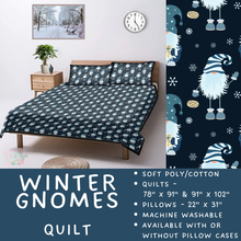 Load image into Gallery viewer, Batch  #410 - Cozy Quilts - Closes 9/10 - ETA late October - Winter Gnomes Quilt
