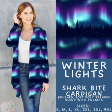 Load image into Gallery viewer, Batch #439 - Winter Watercolor 2 - Closes 10/30 - ETA mid Dec - Winter Lights Cardigan
