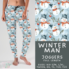 Load image into Gallery viewer, Batch #439 - Winter Watercolor 2 - Closes 10/30 - ETA mid Dec - Winter Man Joggers

