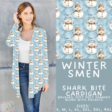 Load image into Gallery viewer, Batch #439 - Winter Watercolor 2 - Closes 10/30 - ETA mid Dec - Winter Smen Cardigan
