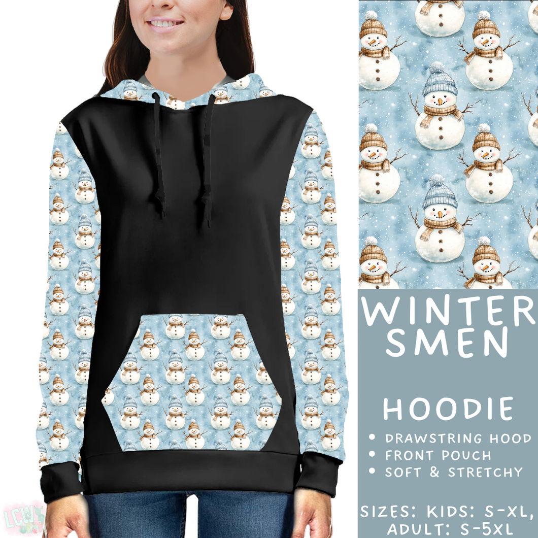 Batch #439 - Winter Watercolor 2 - Closes 10/30 - ETA mid Dec - Winter Smen Hoodie