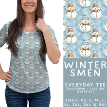 Load image into Gallery viewer, Batch #439 - Winter Watercolor 2 - Closes 10/30 - ETA mid Dec - Winter Smen Everyday Tee
