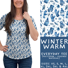 Load image into Gallery viewer, Batch #439 - Winter Watercolor 2 - Closes 10/30 - ETA mid Dec - Winter Warm Everyday Tee
