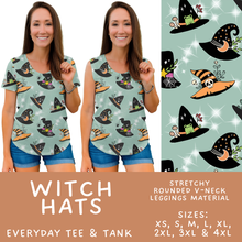 Load image into Gallery viewer, Batch #568 - Halloween Spooky Sets 3 - Closes 8/12 - ETA early October - Witch Hats Everyday Tank &amp; Tee
