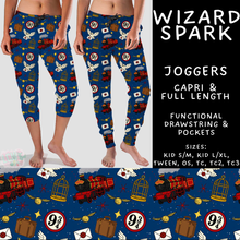 Load image into Gallery viewer, Batch #544 - Cool Characters 16 - Closes 6/17 - ETA mid August - Wizard Spark Full and Capri Length Joggers
