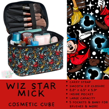 Load image into Gallery viewer, Batch #559 - Cosmetic Cube Collection - Closes 7/22- ETA late Sept - Wiz Star Mick Cosmetic Cube
