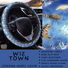Load image into Gallery viewer, Batch #554 - Car Accessories 3 - Closes 7/10 - ETA early/mid Sept - Wiz Town Steering Wheel Cover
