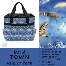 Load image into Gallery viewer, Batch #549 - Utility Tote 2 - Closes 6/29 - ETA late August - Wiz Town Utility Tote
