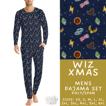 Load image into Gallery viewer, Batch #584 - Christmas Family Pajamas - Closes 9/11 - ETA mid Nov - Wiz Xmas Men's Pajama Set
