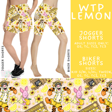 Load image into Gallery viewer, Batch #552 - Magical Faves 22 - Closes 7/6 - ETA early Sept - WTP Lemon Biker &amp; Jogger Shorts
