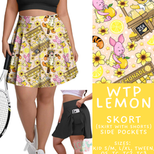 Load image into Gallery viewer, Batch #552 - Magical Faves 22 - Closes 7/6 - ETA early Sept - WTP Lemon Skort
