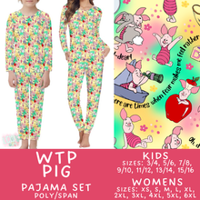 Load image into Gallery viewer, Batch #590 - Magical Family Pajamas - Closes 9/18 - ETA mid Nov - WTP Pig Women's &amp; Kid's Pajama Set
