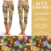 Load image into Gallery viewer, Batch #594 - Magical Faves 25 - Closes 10/5 - ETA early Dec - WTP Safari Full and Capri Length Leggings
