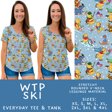 Load image into Gallery viewer, Batch #606 - Magical Character Winter - Closes 10/30 - ETA late Dec - WTP Ski Everyday Tank &amp; Tee
