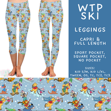 Load image into Gallery viewer, Batch #606 - Magical Character Winter - Closes 10/30 - ETA late Dec - WTP Ski Full and Capri Length Leggings
