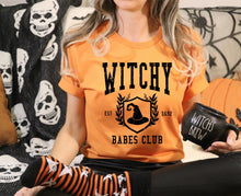 Load image into Gallery viewer, Wholesale Witchy Babes Club Graphic Tee - Tan Tee
