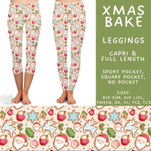 Load image into Gallery viewer, Batch #565 - Christmas in July 2 - Closes 8/5 - ETA early October - Xmas Bake Full and Capri Length Leggings
