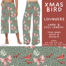 Load image into Gallery viewer, Batch #595 - Christmas Spirit 2 - Closes 10/7 - ETA early Dec - Xmas Bird Capri and Full Length Loungers
