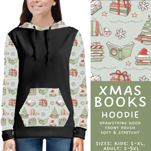 Load image into Gallery viewer, Batch #595 - Christmas Spirit 2 - Closes 10/7 - ETA early Dec - Xmas Books Hoodie
