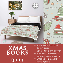 Load image into Gallery viewer, Batch #597 - Christmas Quilts - Closes 10/12 - ETA early Dec - Xmas Books Quilt
