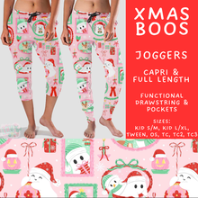 Load image into Gallery viewer, Batch #565 - Christmas in July 2 - Closes 8/5 - ETA early October - Xmas Boos Full and Capri Length Joggers
