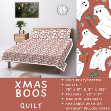 Load image into Gallery viewer, Batch  #410 - Cozy Quilts - Closes 9/10 - ETA late October - Xmas Boos Quilt
