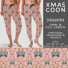 Load image into Gallery viewer, Batch #565 - Christmas in July 2 - Closes 8/5 - ETA early October - Xmas Coon Full and Capri Length Joggers
