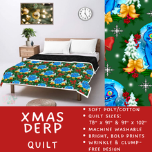 Load image into Gallery viewer, Batch #597 - Christmas Quilts - Closes 10/12 - ETA early Dec - Xmas Derp Quilt
