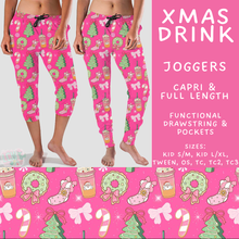 Load image into Gallery viewer, Batch #600 - Jingle all the Way 2 - Closes 10/19 - ETA early/mid Dec - Xmas Drink Full and Capri Length Joggers
