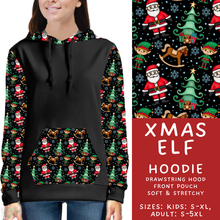 Load image into Gallery viewer, Batch #600 - Jingle all the Way 2 - Closes 10/19 - ETA early/mid Dec - Xmas Elf Hoodie
