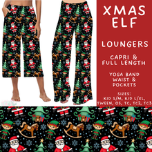 Load image into Gallery viewer, Batch #600 - Jingle all the Way 2 - Closes 10/19 - ETA early/mid Dec - Xmas Elf Capri and Full Length Loungers
