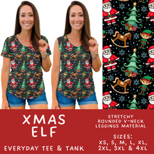 Load image into Gallery viewer, Batch #600 - Jingle all the Way 2 - Closes 10/19 - ETA early/mid Dec - Xmas Elf Everyday Tank &amp; Tee
