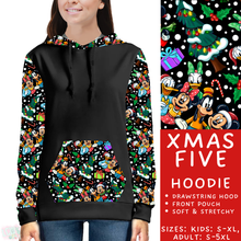 Load image into Gallery viewer, Batch #434 - Magical Christmas - Closes 10/22 - ETA early Dec - Xmas Five Hoodie
