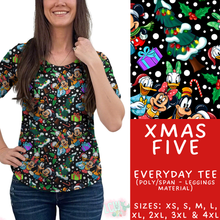 Load image into Gallery viewer, Batch #434 - Magical Christmas - Closes 10/22 - ETA early Dec - Xmas Five Everyday Tee
