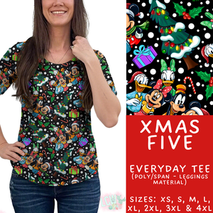 Batch #434 - Magical Christmas - Closes 10/22 - ETA early Dec - Xmas Five Everyday Tee
