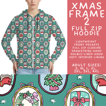Load image into Gallery viewer, Batch #565 - Christmas in July 2 - Closes 8/5 - ETA early October - Xmas Frame 2 Full Zip Hoodie
