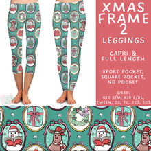 Load image into Gallery viewer, Batch #565 - Christmas in July 2 - Closes 8/5 - ETA early October - Xmas Frame 2 Full and Capri Length Leggings

