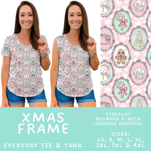 Load image into Gallery viewer, Batch #565 - Christmas in July 2 - Closes 8/5 - ETA early October - Xmas Frame Everyday Tank &amp; Tee
