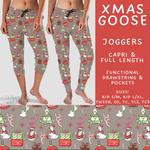 Load image into Gallery viewer, Batch #595 - Christmas Spirit 2 - Closes 10/7 - ETA early Dec - Xmas Goose Full and Capri Length Joggers
