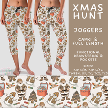 Load image into Gallery viewer, Batch #565 - Christmas in July 2 - Closes 8/5 - ETA early October - Xmas Hunt Full and Capri Length Joggers
