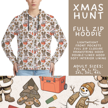 Load image into Gallery viewer, Batch #565 - Christmas in July 2 - Closes 8/5 - ETA early October - Xmas Hunt Full Zip Hoodie
