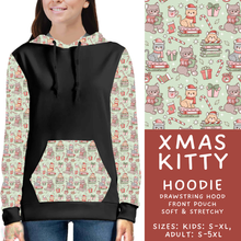 Load image into Gallery viewer, Batch #600 - Jingle all the Way 2 - Closes 10/19 - ETA early/mid Dec - Xmas Kitty Hoodie
