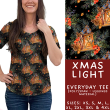 Load image into Gallery viewer, Batch #433 - Winter Cabin - Closes 10/20 - ETA early Dec - Xmas Light Everyday Tee
