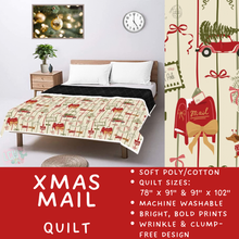 Load image into Gallery viewer, Batch #597 - Christmas Quilts - Closes 10/12 - ETA early Dec - Xmas Mail Quilt
