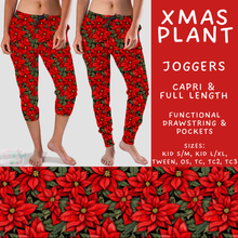Load image into Gallery viewer, Batch #595 - Christmas Spirit 2 - Closes 10/7 - ETA early Dec - Xmas Plant Full and Capri Length Joggers
