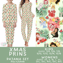Load image into Gallery viewer, Batch #584 - Christmas Family Pajamas - Closes 9/11 - ETA mid Nov - Xmas Prins Womens &amp; Kids Pajama Set
