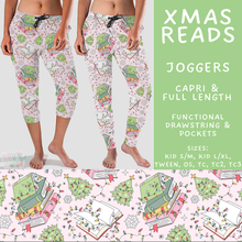 Load image into Gallery viewer, Batch #565 - Christmas in July 2 - Closes 8/5 - ETA early October - Xmas Reads Full and Capri Length Joggers
