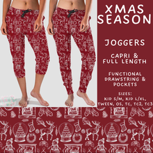 Load image into Gallery viewer, Batch #595 - Christmas Spirit 2 - Closes 10/7 - ETA early Dec - Xmas Season Full and Capri Length Joggers
