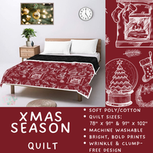 Load image into Gallery viewer, Batch #597 - Christmas Quilts - Closes 10/12 - ETA early Dec - Xmas Season Quilt
